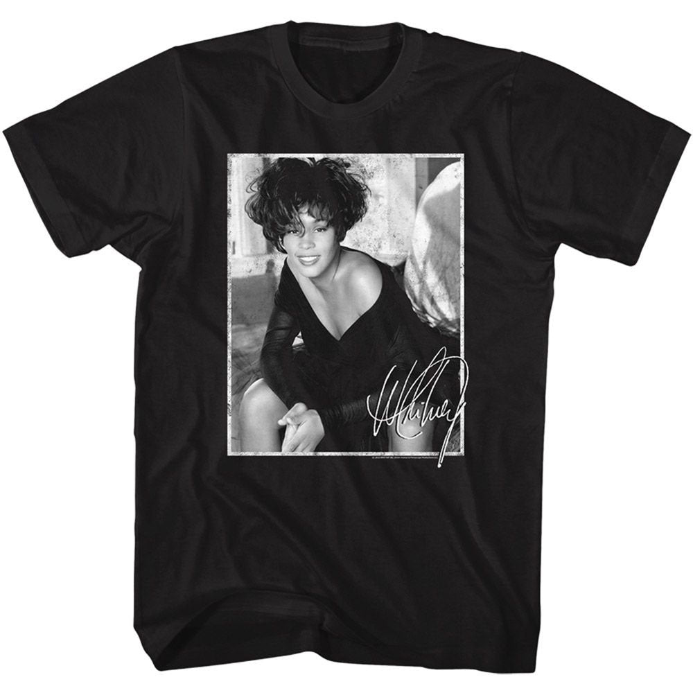 Whitney Houston Whitney Signed Photo T-shirt Front