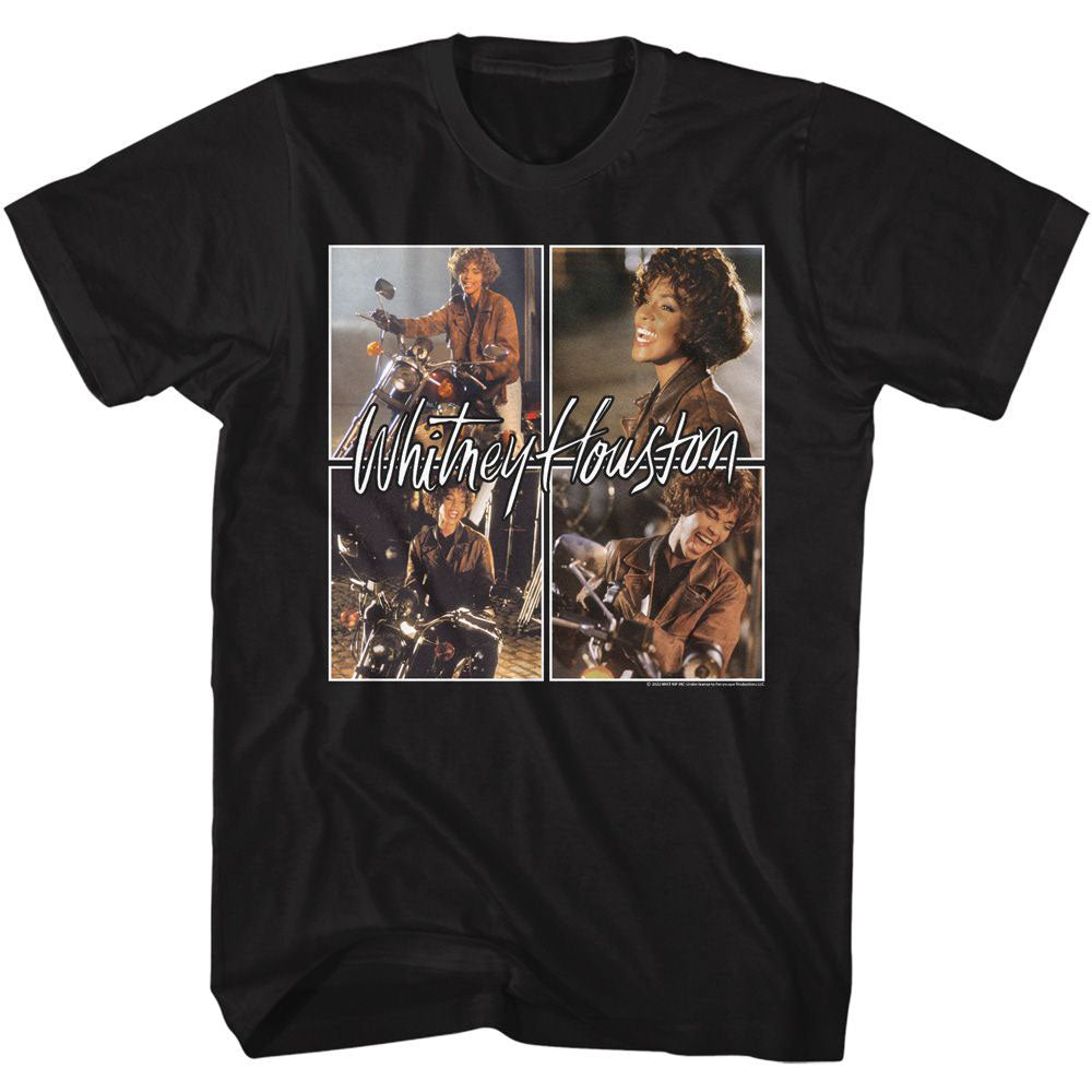 Whitney Houston Whitney Four Squares T-shirt Front