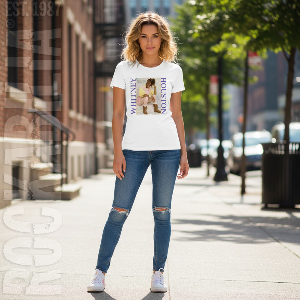 Whitney Houston Pastel How Will I Know Junior Top