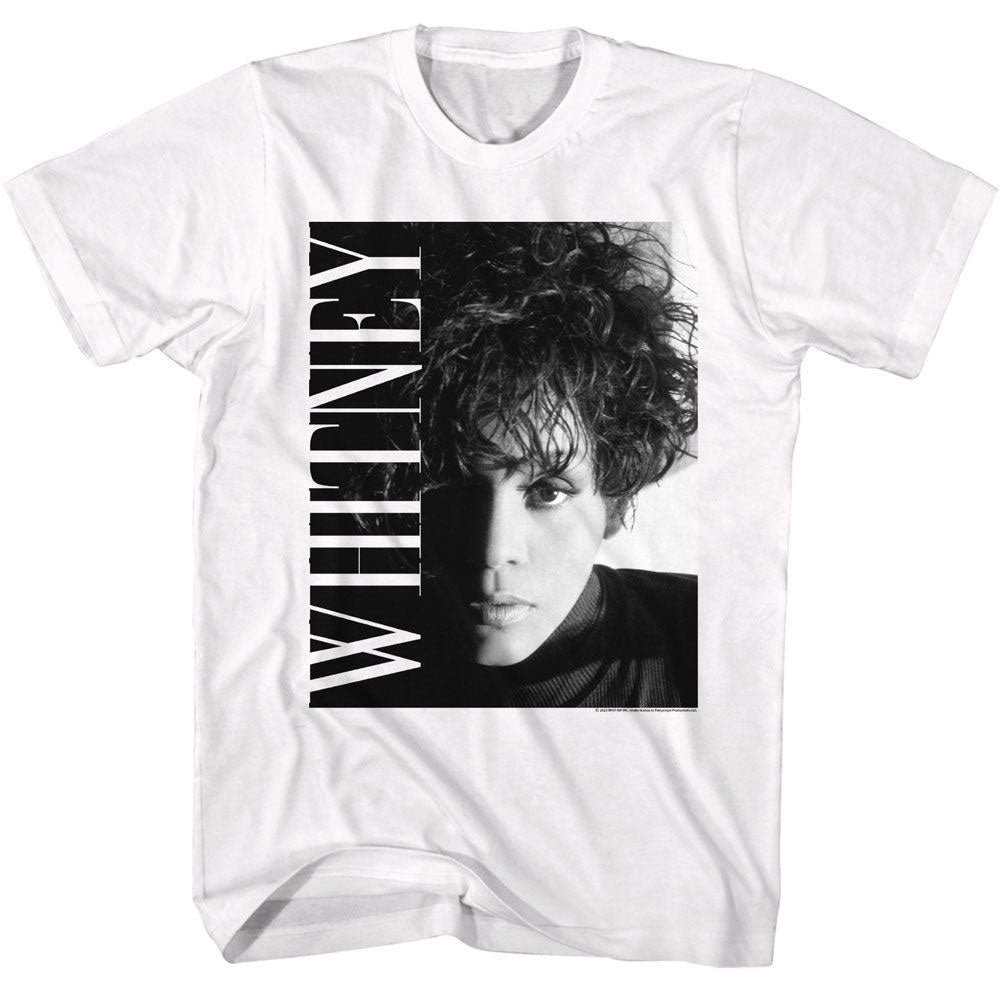 Whitney Houston Close Up T-shirt Front