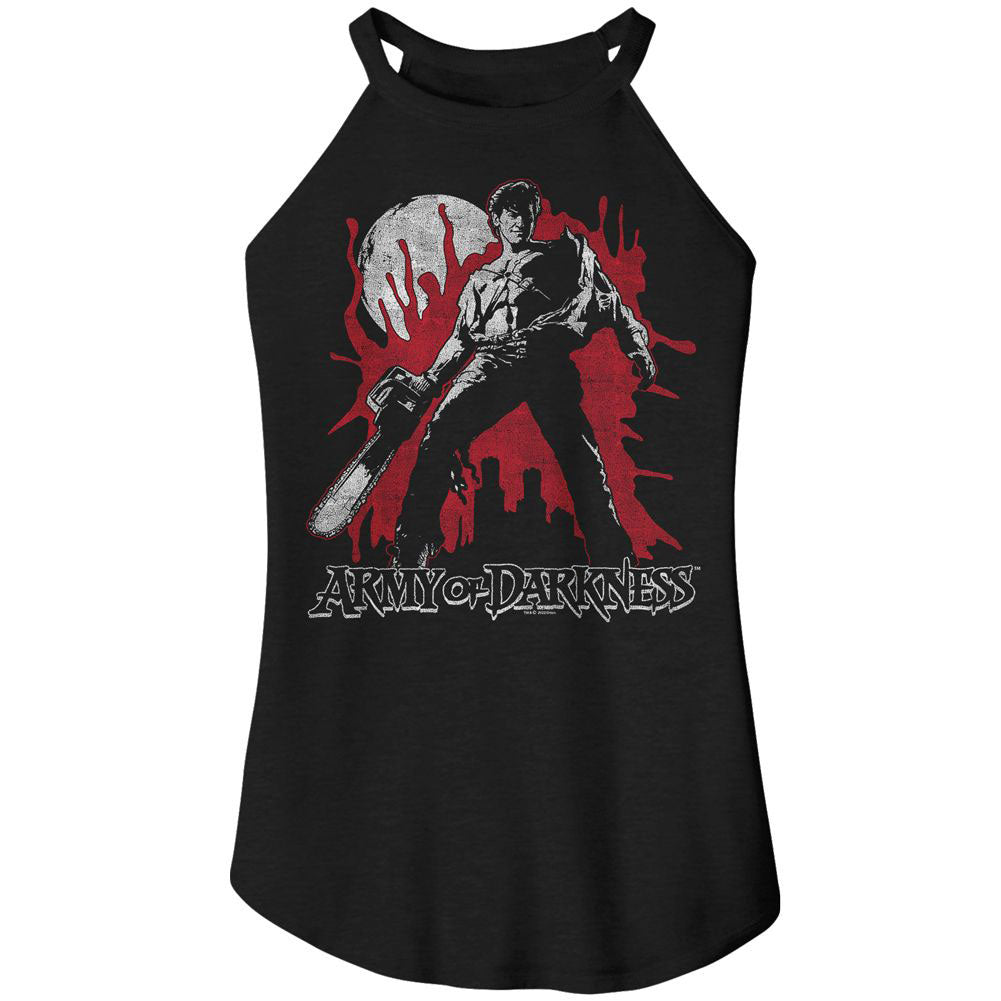 Army Of Darkness Bloody Aod Womens Tank Front