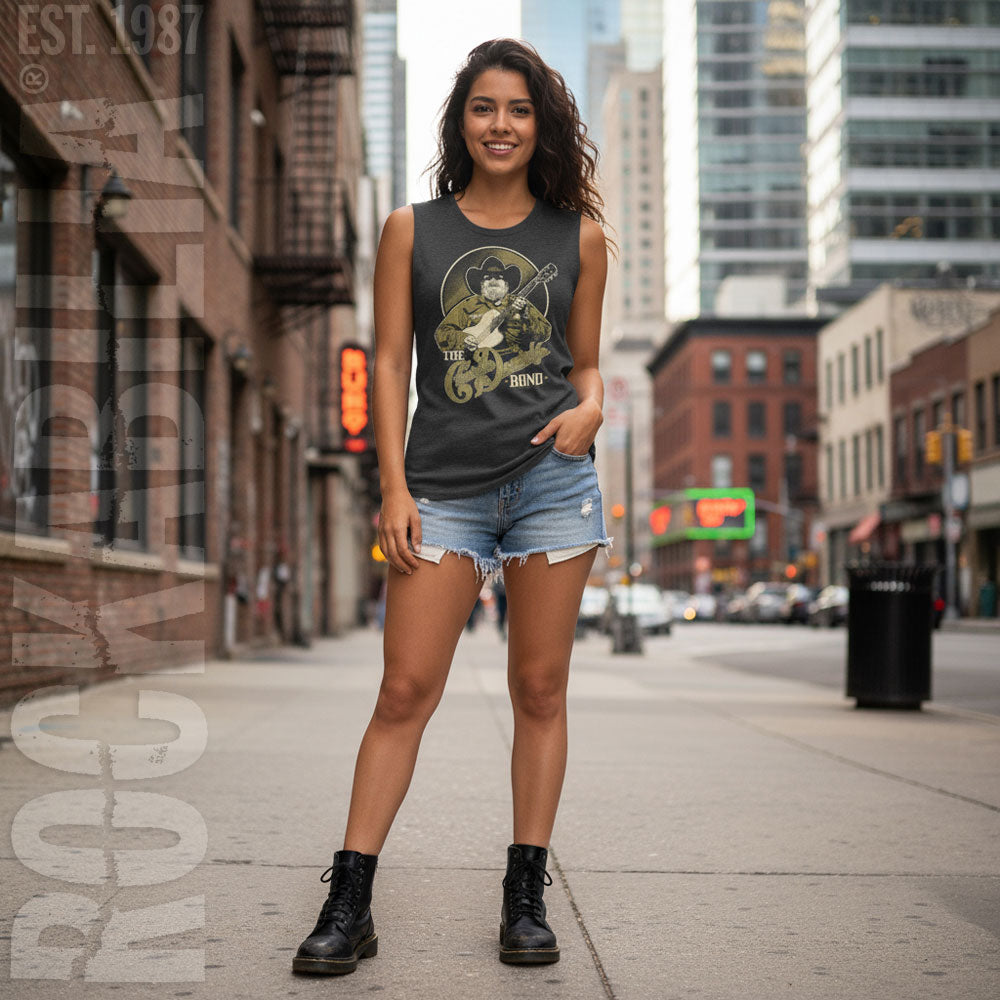 Charlie Daniels Band Cdb Charlie D Womens Tank Alt 2