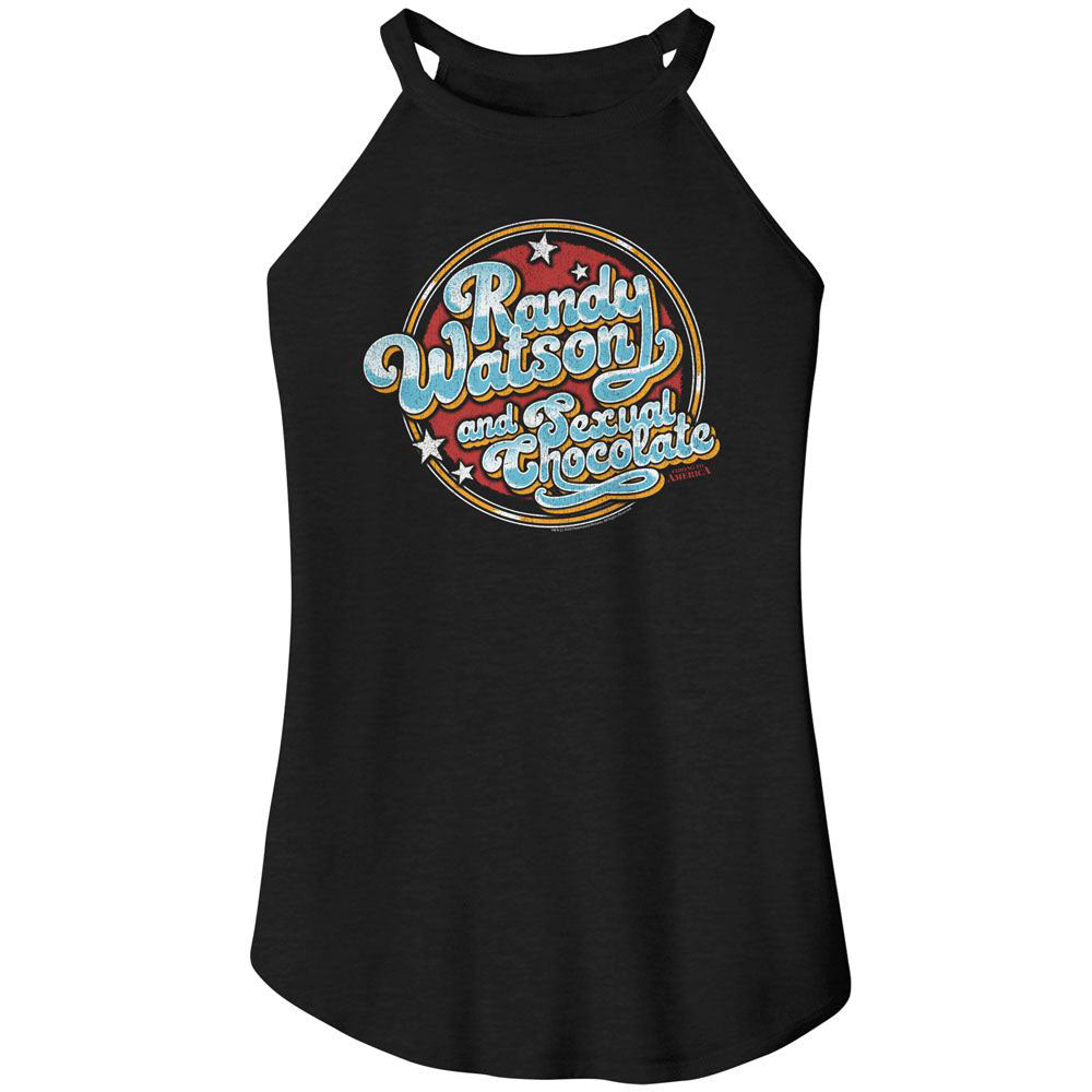 Coming To America Randy And Chocolate Womens Tank Front