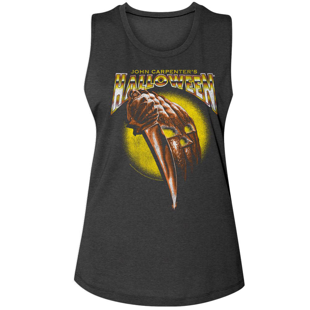 Halloween Gradient Logo Womens Tank Front