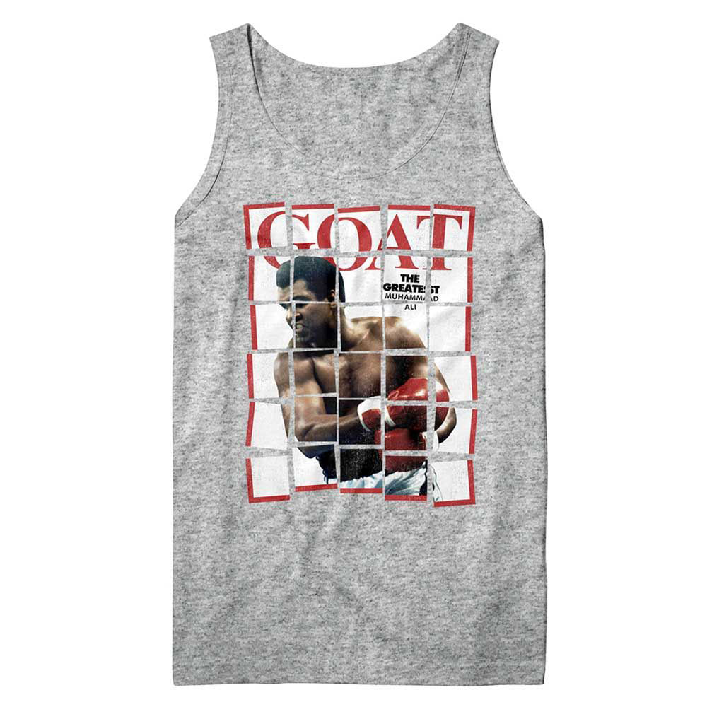Muhammad Ali Goaty Mens Tank Front