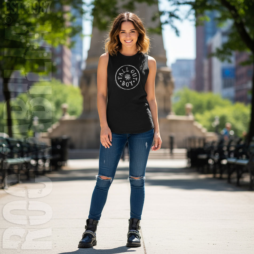 Circle Rose Junior Top