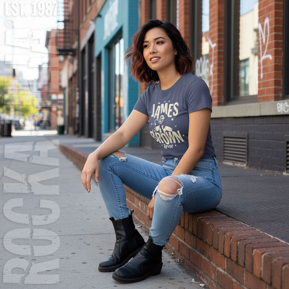 James Brown Monochrome Revue Womens Tank Alt 2