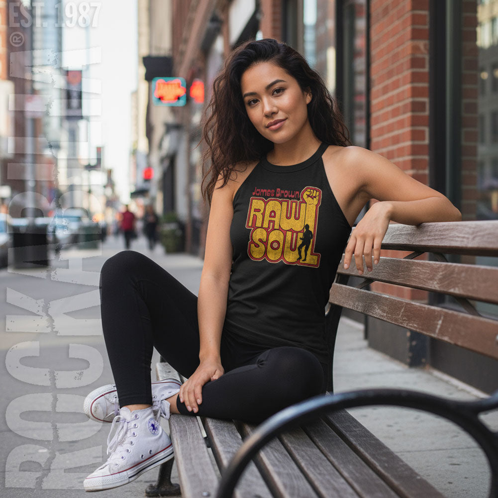 James Brown Raw Soul Womens Tank Alt 2