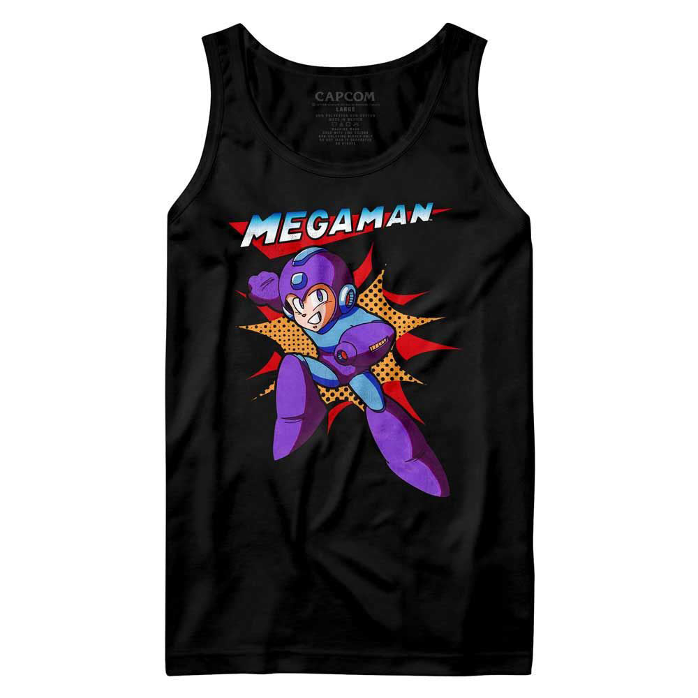 Mega Man Mega Mens Tank Front