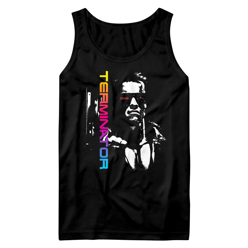 Neon Terminator Mens Tank Front