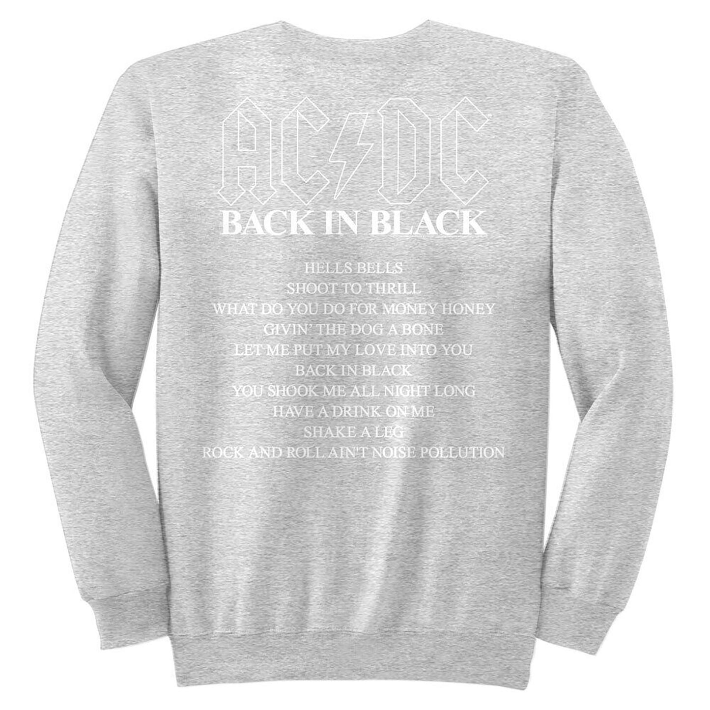 AC/DC Bnb Album Sweatshirt Back