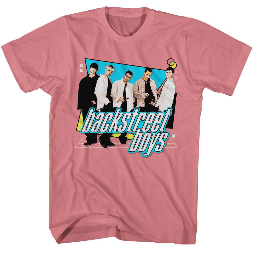 Backstreet Boys Geometric Shapes T-shirt Front