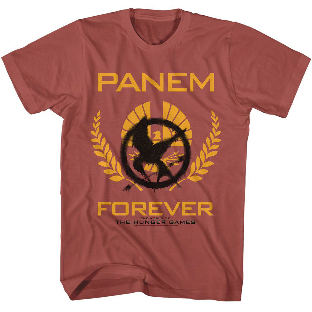 Hunger Games Mockingjay Graffiti T-shirt Front