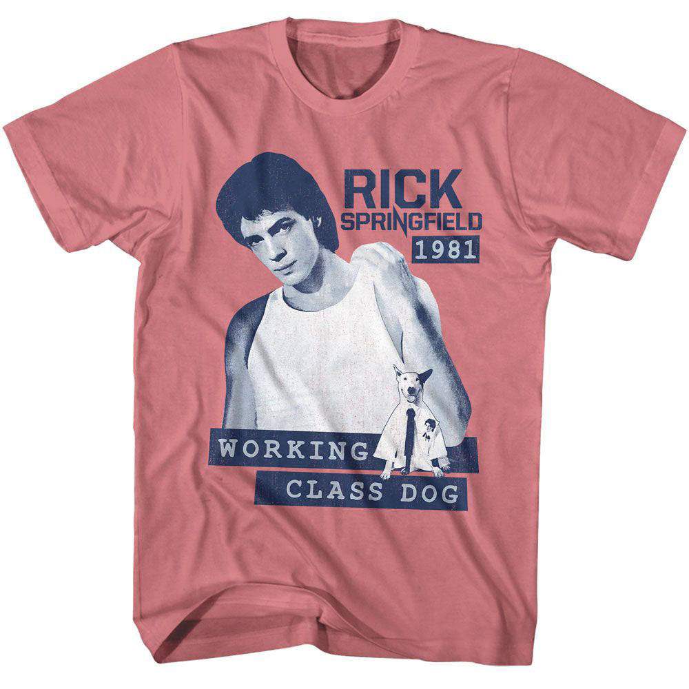 Rick Springfield Working Class Dog T-shirt Front