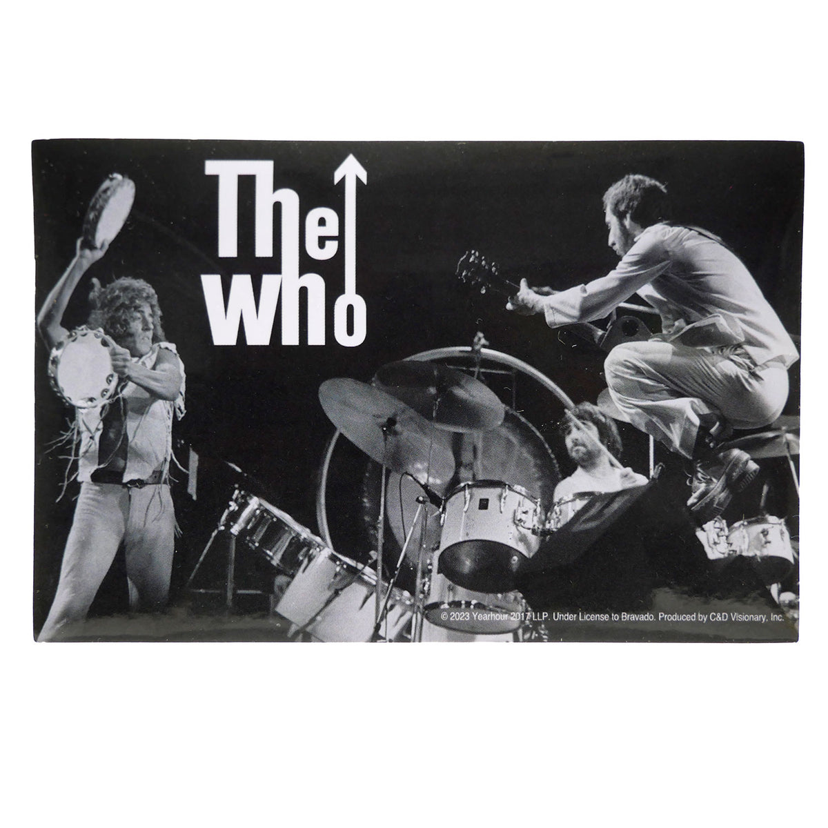 The Who Live Performance Sticker Front