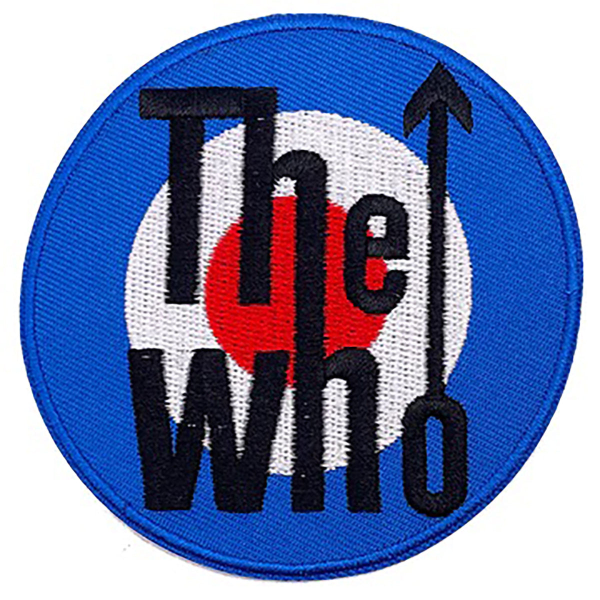 The Who Target Logo Embroidered Patch Front