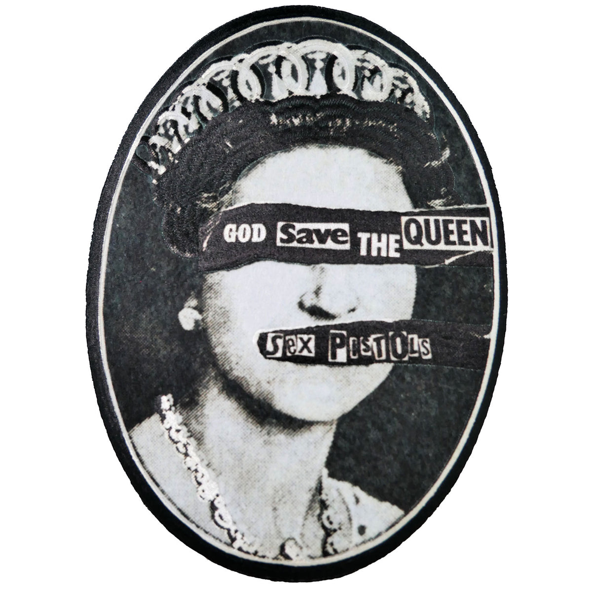 Sex Pistols God Save The Queen Back Patch Front