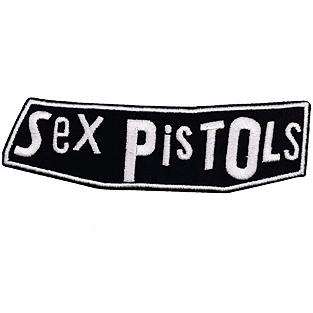 Sex Pistols Logo Embroidered Patch Front