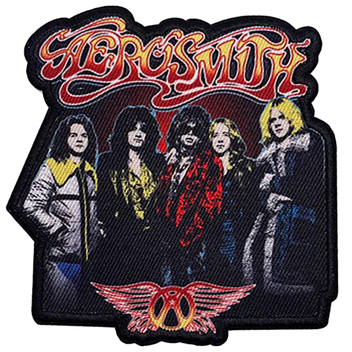 Aerosmith Group Shot Embroidered Patch Front