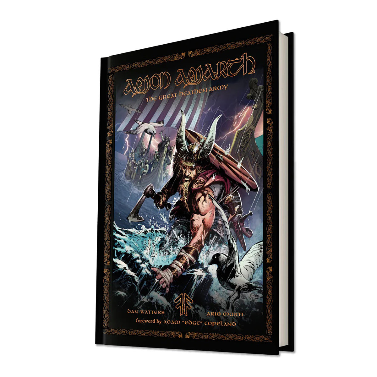 Amon Amarth THE GREAT HEATHEN ARMY Standard (HARDCOVER) Comic Book Front