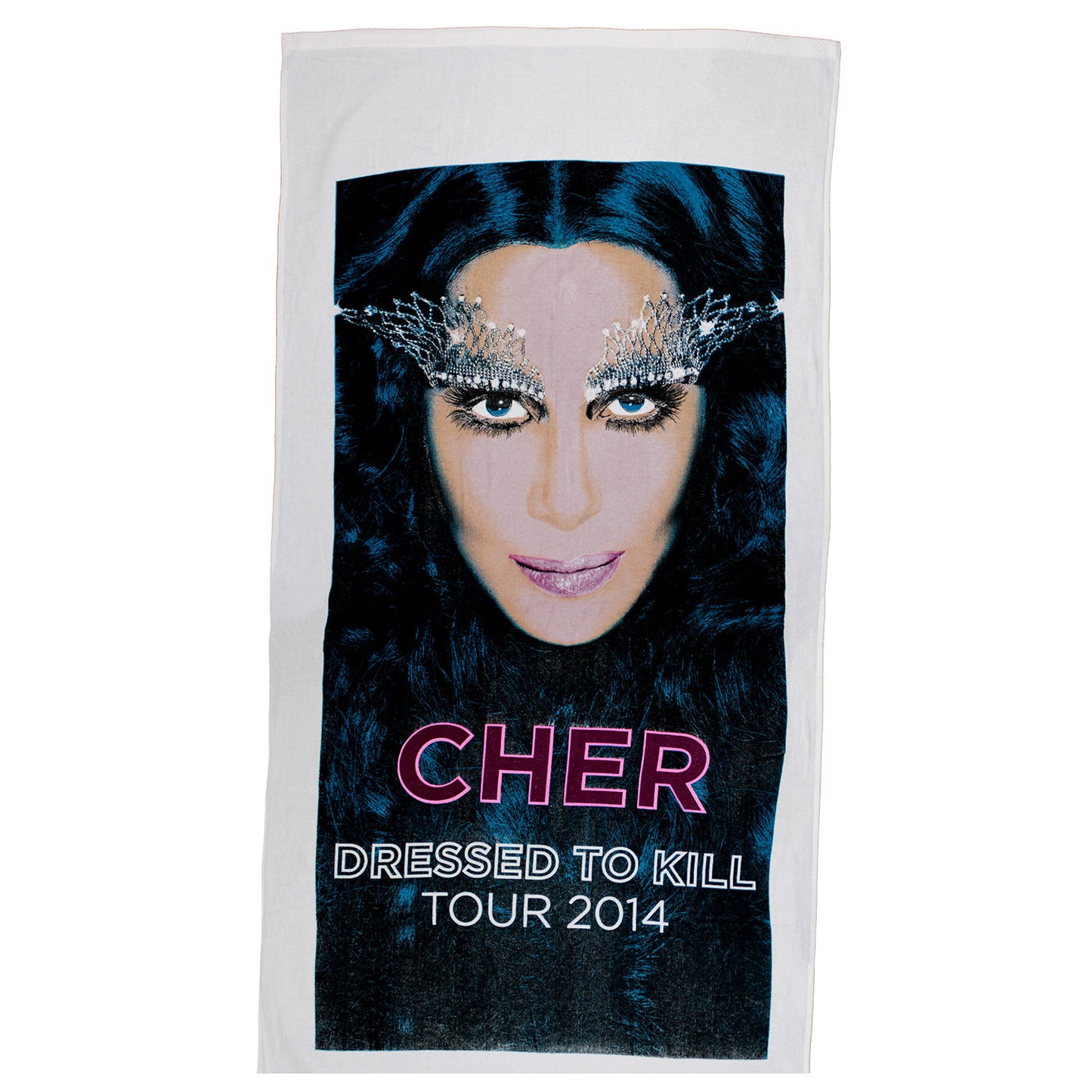 Cher Dressed To Kill Tour 2014 Beach Towel Front