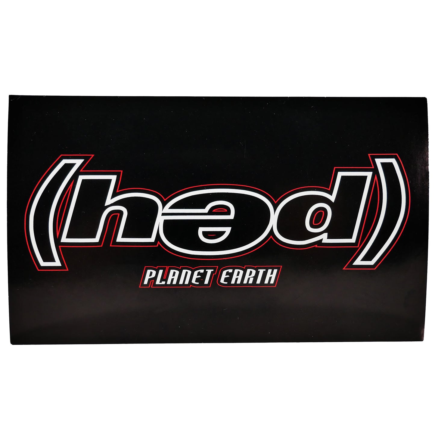 (hed)pe Blackout Sticker Front