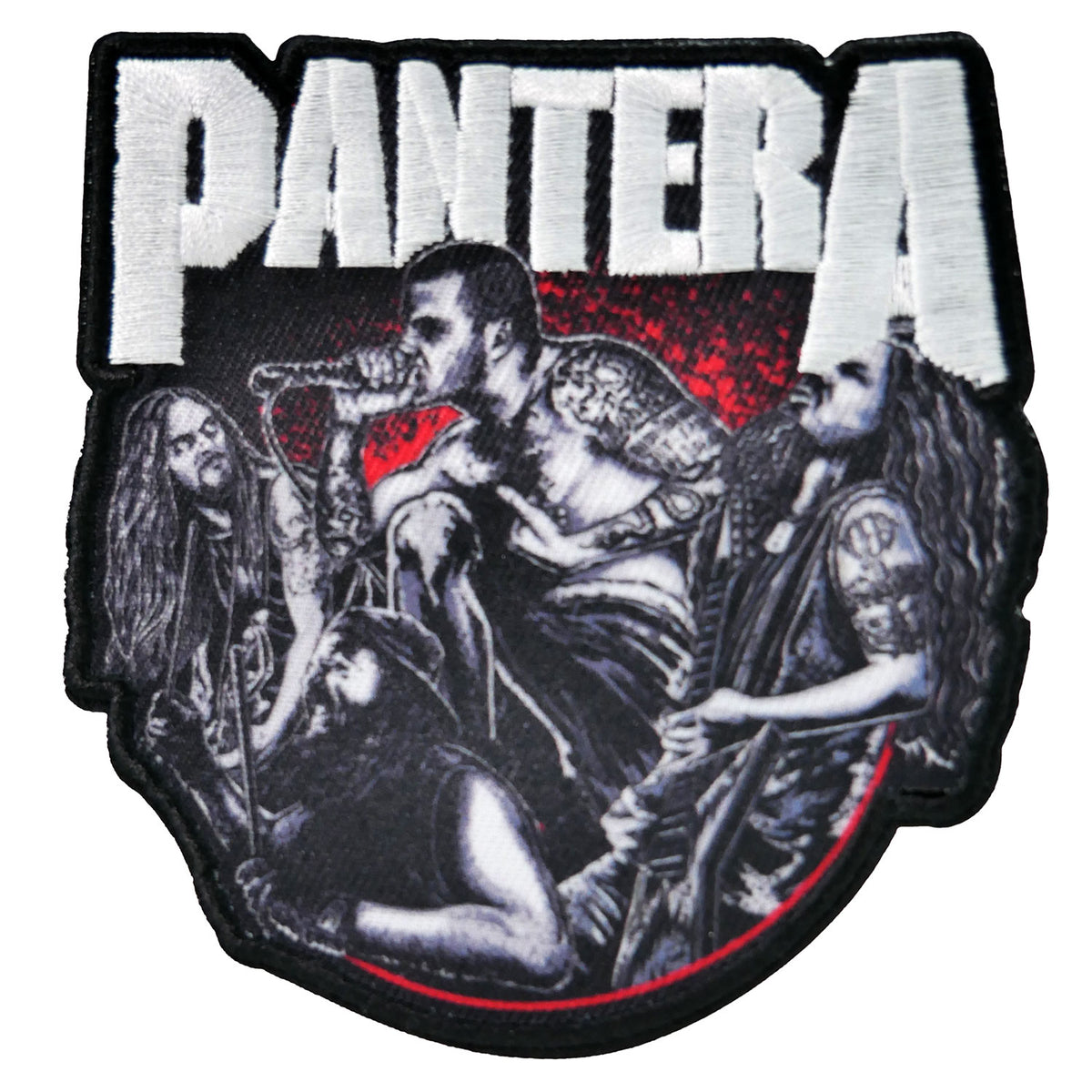 Pantera Vulgar Embroidered Patch Front