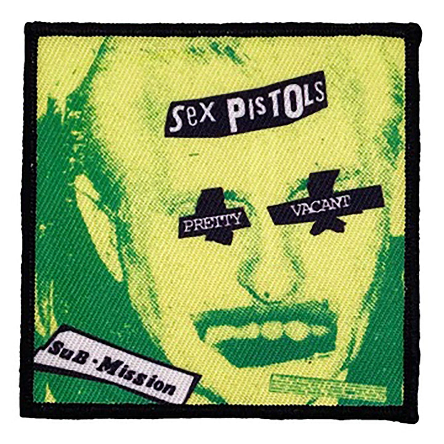 Sex Pistols Pretty Vacant Embroidered Patch Front