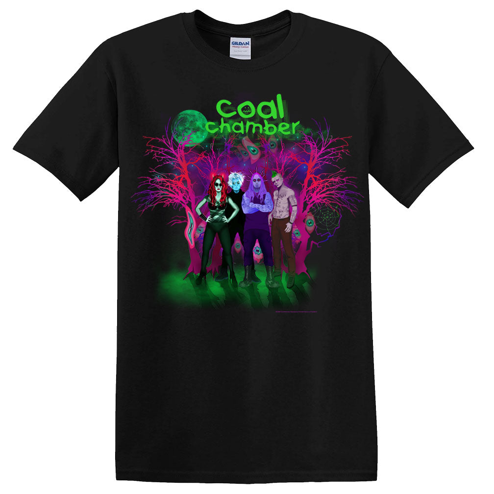 Coal Chamber Eldritch Forest by ALmosTAmUsiNg (Rockabilia Exclusive) T-shirt Front
