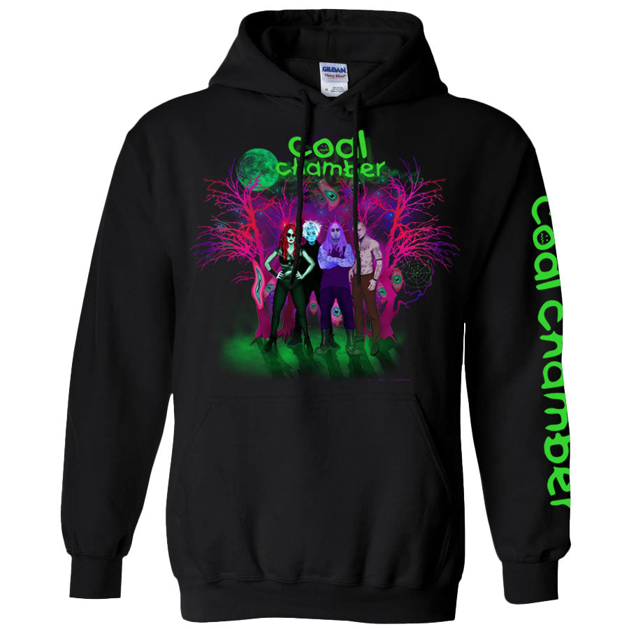 Coal Chamber Eldritch Forest by ALmosTAmUsiNg (Rockabilia Exclusive) Hooded Sweatshirt Front