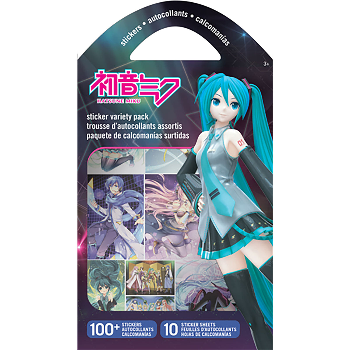 Hatsune Miku sticker variety pack Sticker Set Front