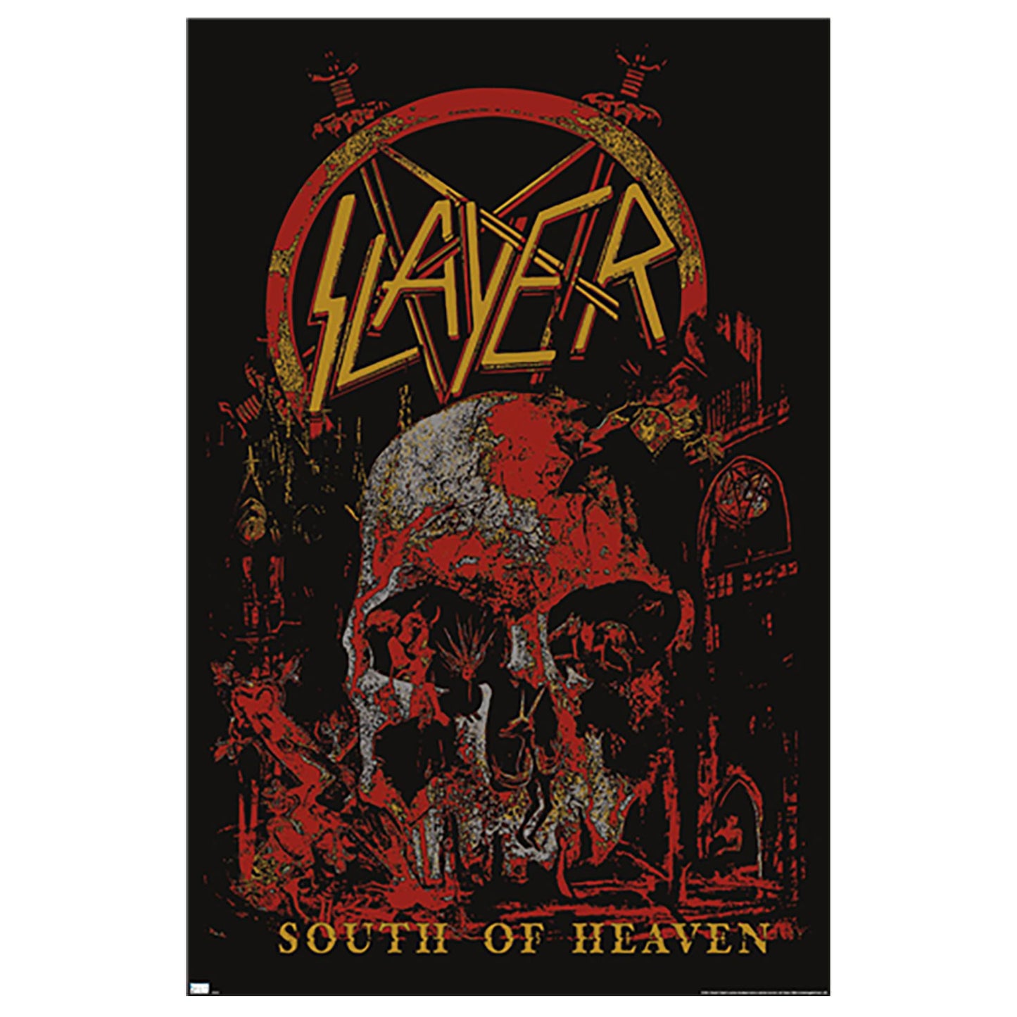 Slayer South Of Heaven Domestic Poster