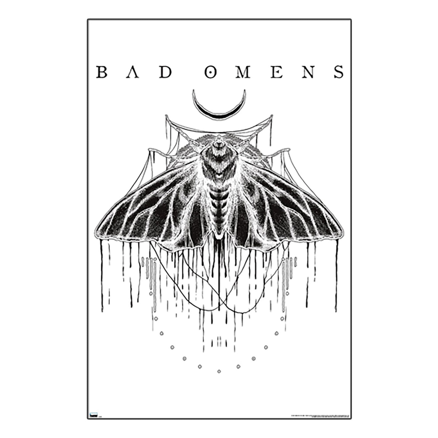 Bad Omens Moth Domestic Poster