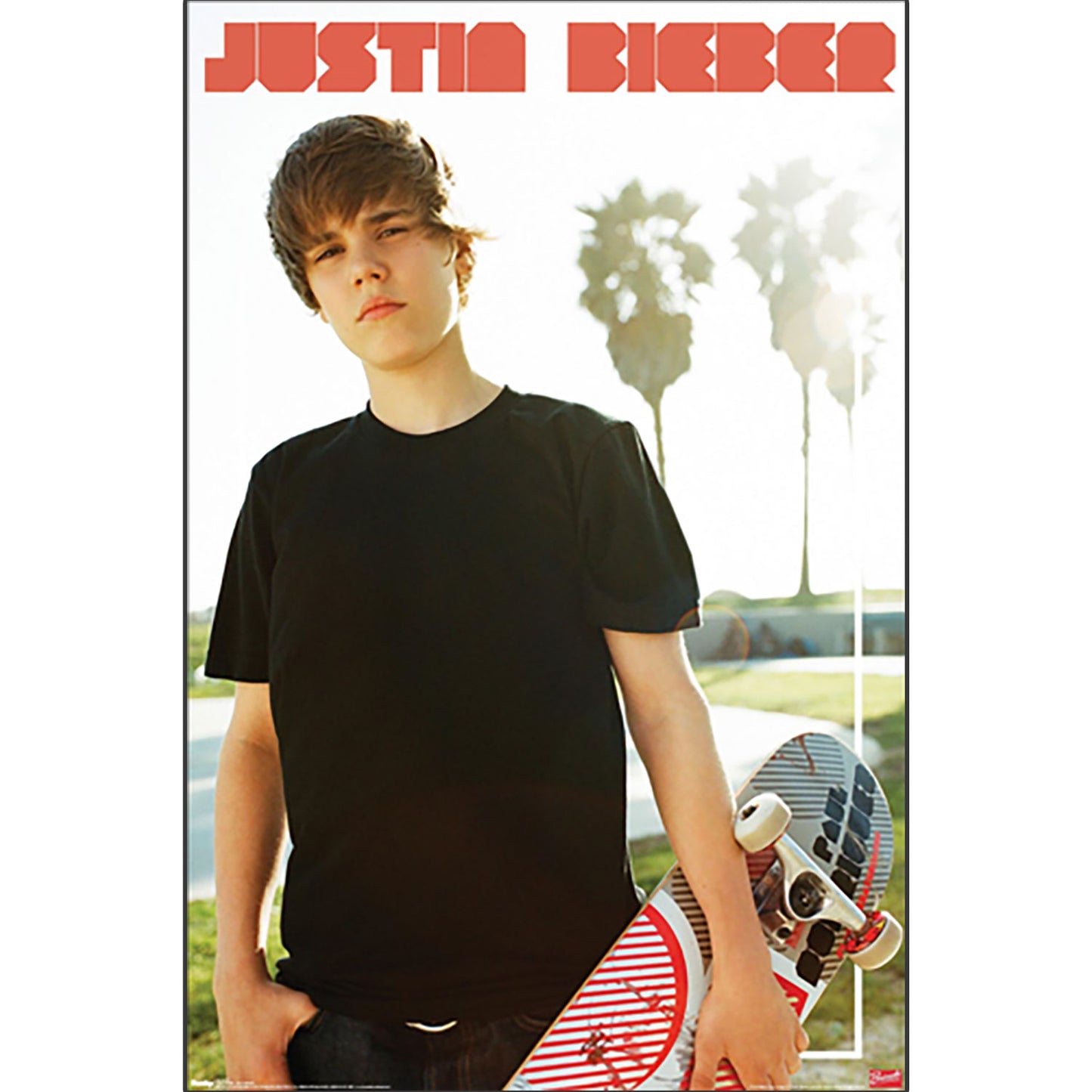 Justin Bieber Skateboard Domestic Poster Front