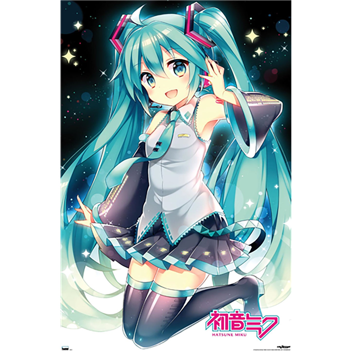 Hatsune Miku Smile Domestic Poster