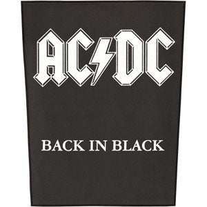 AC/DC Back Patch Front