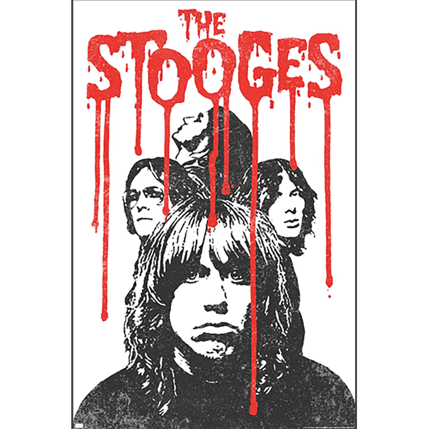 Stooges Bleeding Logo Domestic Poster Front