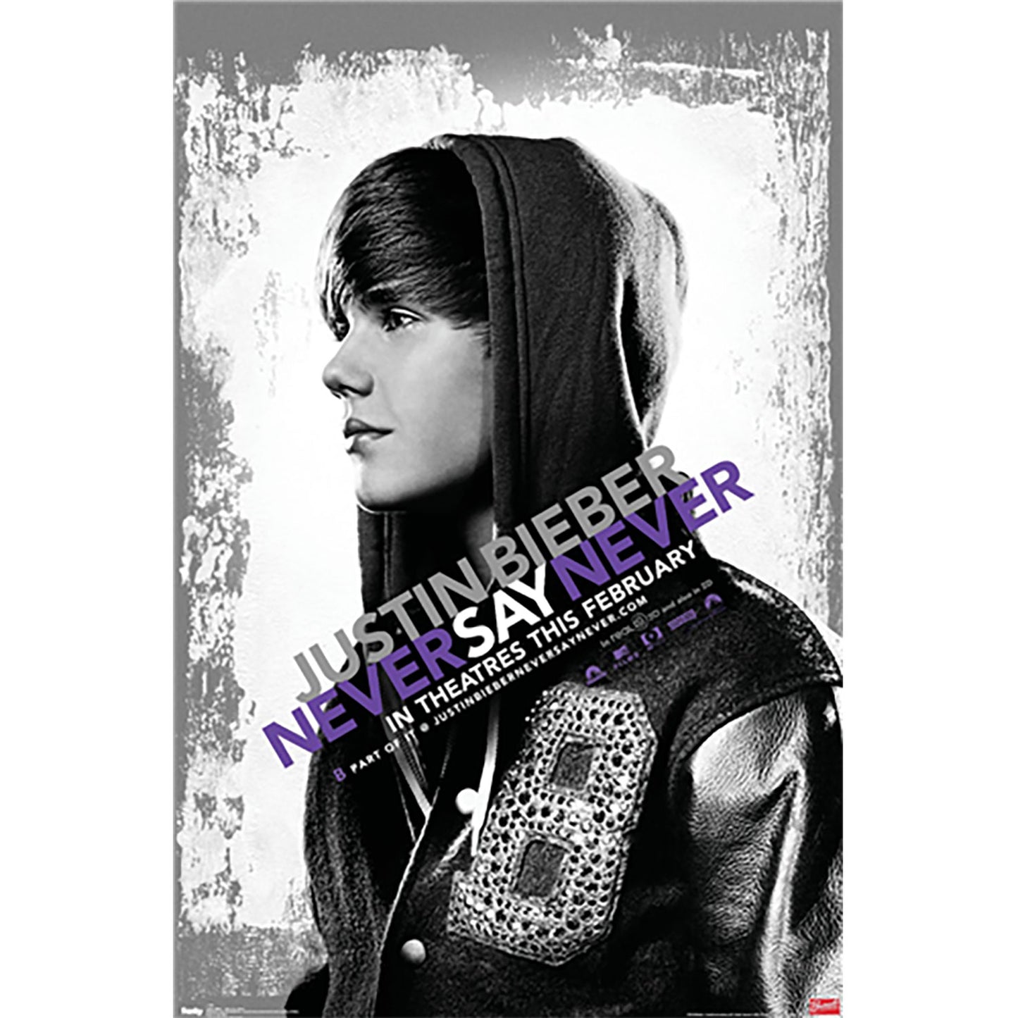 Justin Bieber Never Say Never Domestic Poster Front