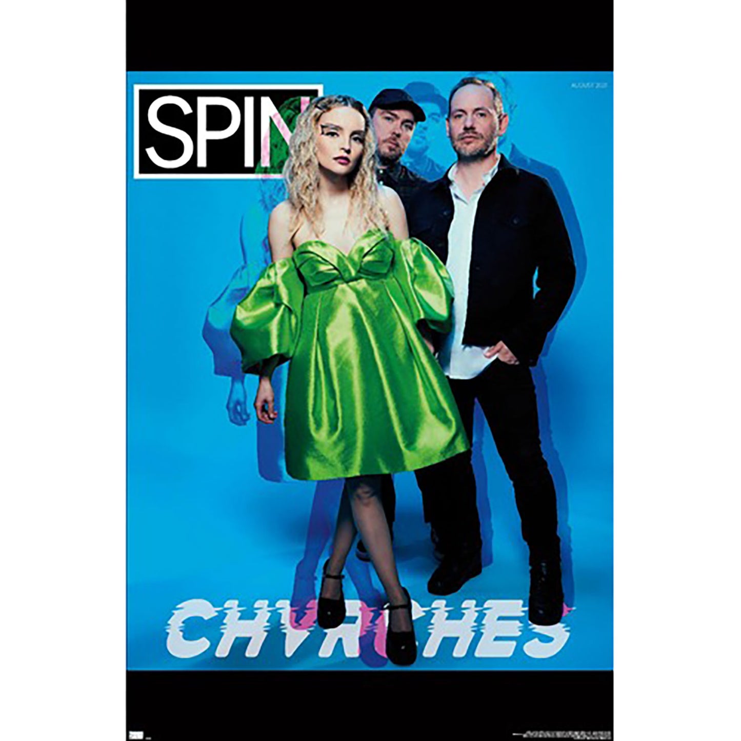 Chvrches SPIN Magazine - 21 Domestic Poster Front