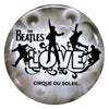 The Beatles Cirque Du Soleil Gray Button Button
