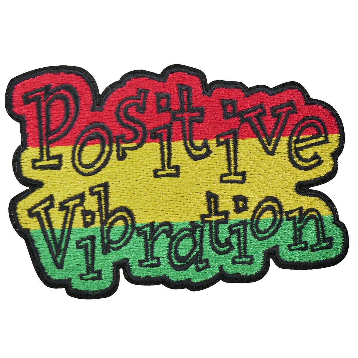 Novelty Patch Positive Vibrations Patch Front