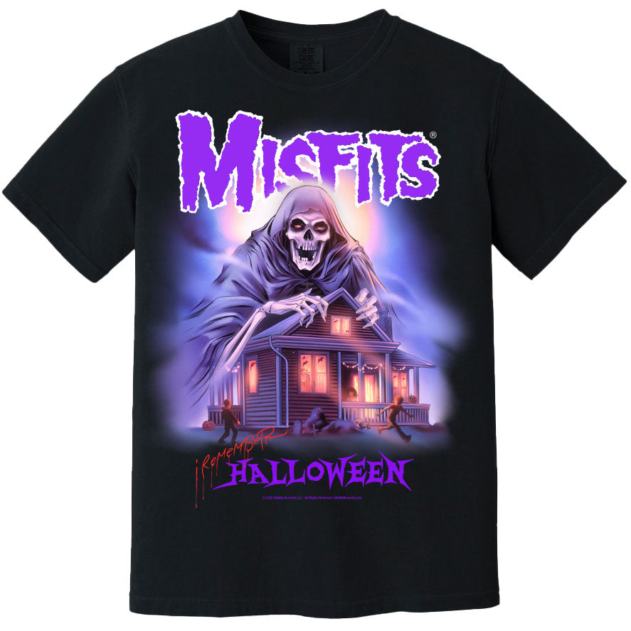 Misfits I Remember Halloween by Brando Chiesa (Rockabilia Exclusive) T-shirt Front