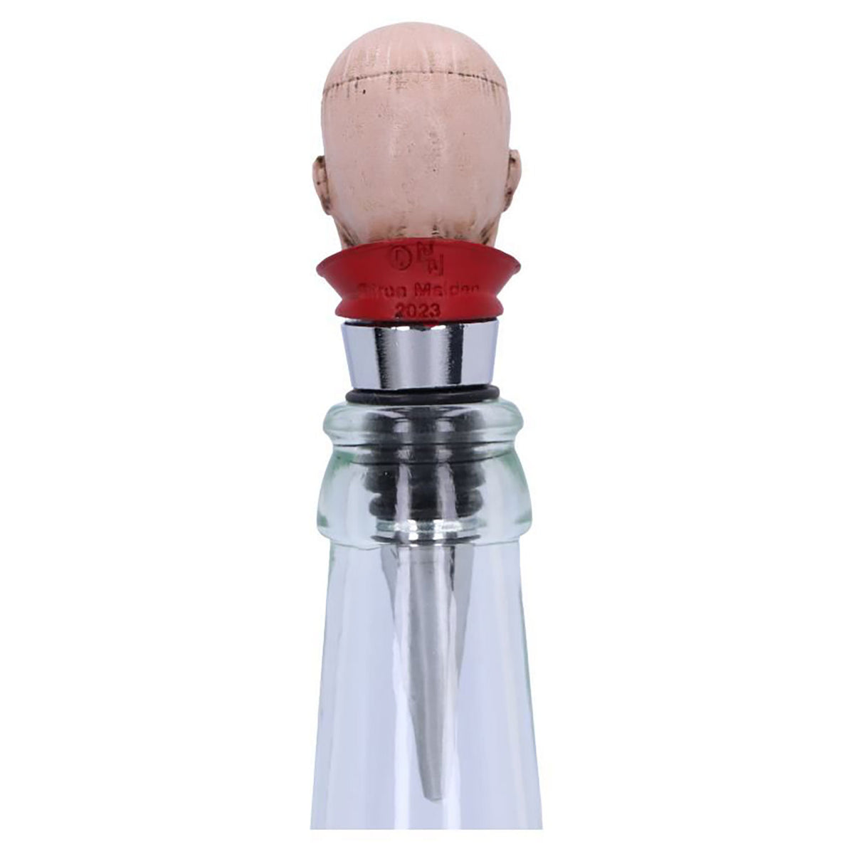 Iron Maiden The Trooper Bottle Stopper 10cm Bottle Stopper Back