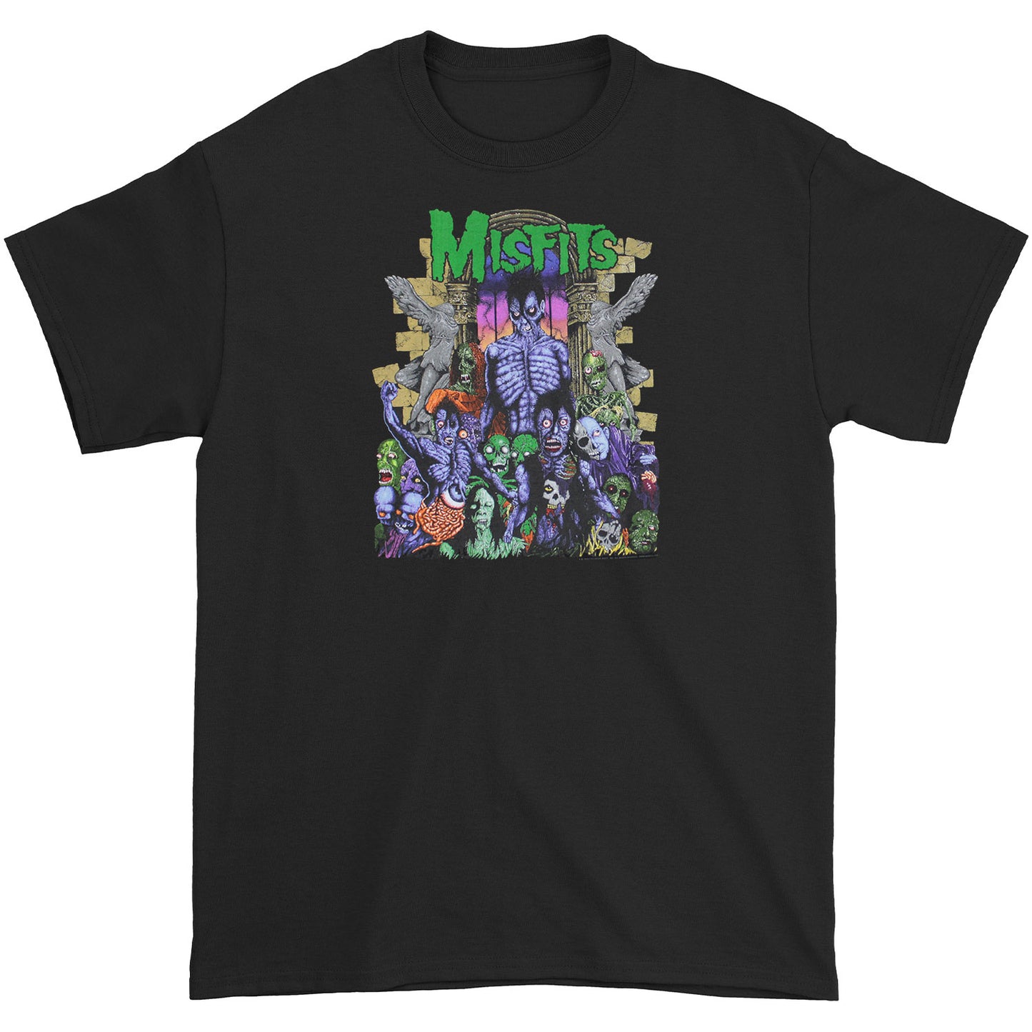Misfits Earth AD Color T-shirt Front