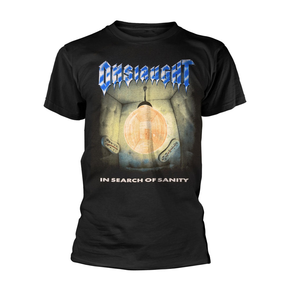 Onslaught In Search Of Sanity T-shirt Front