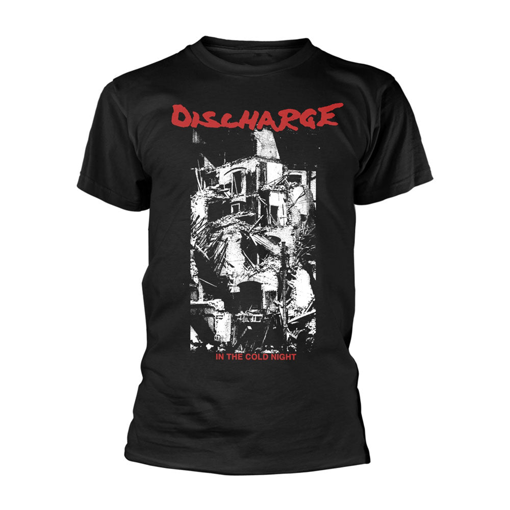 Discharge In The Cold Night T-shirt Front