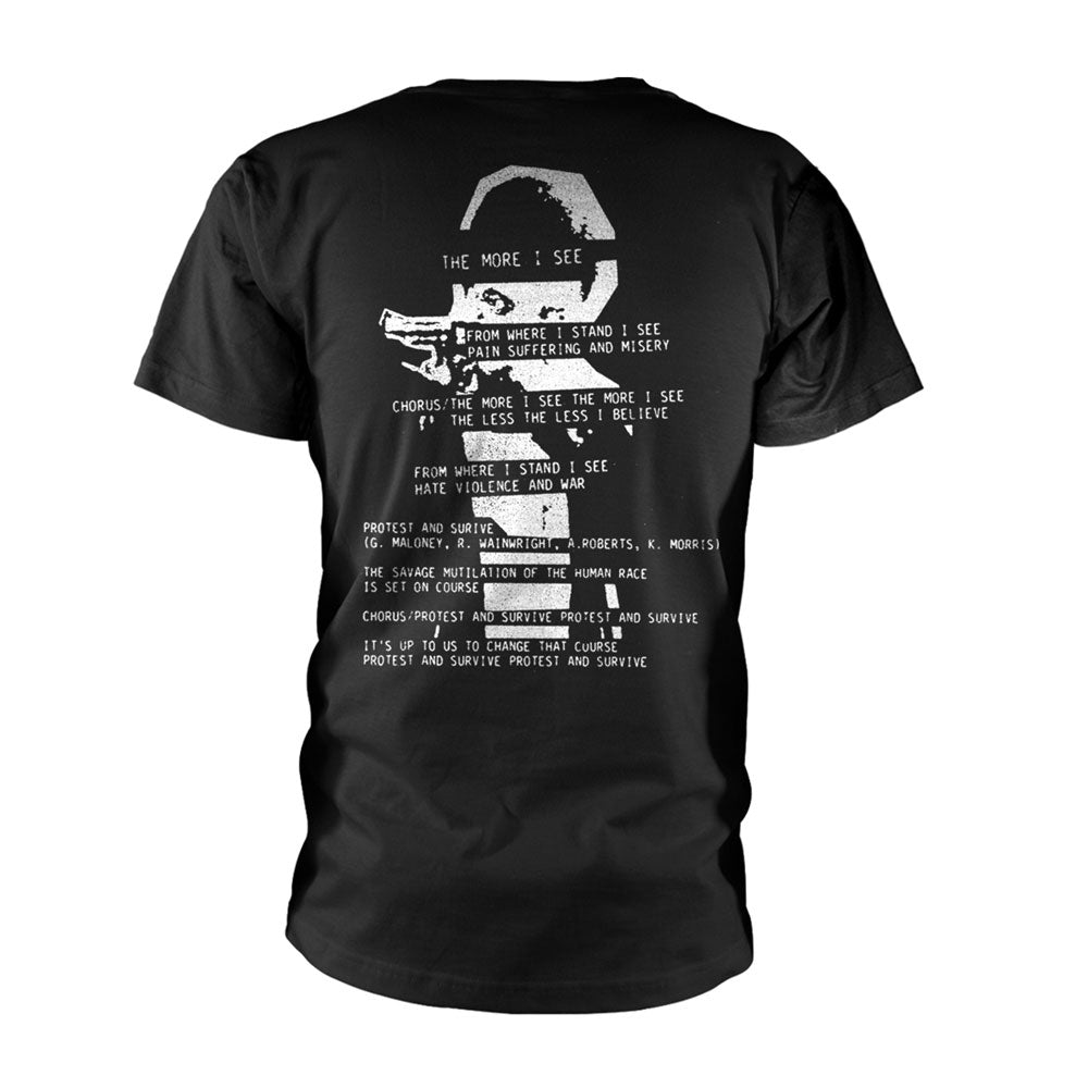 Discharge The More I See T-shirt Back