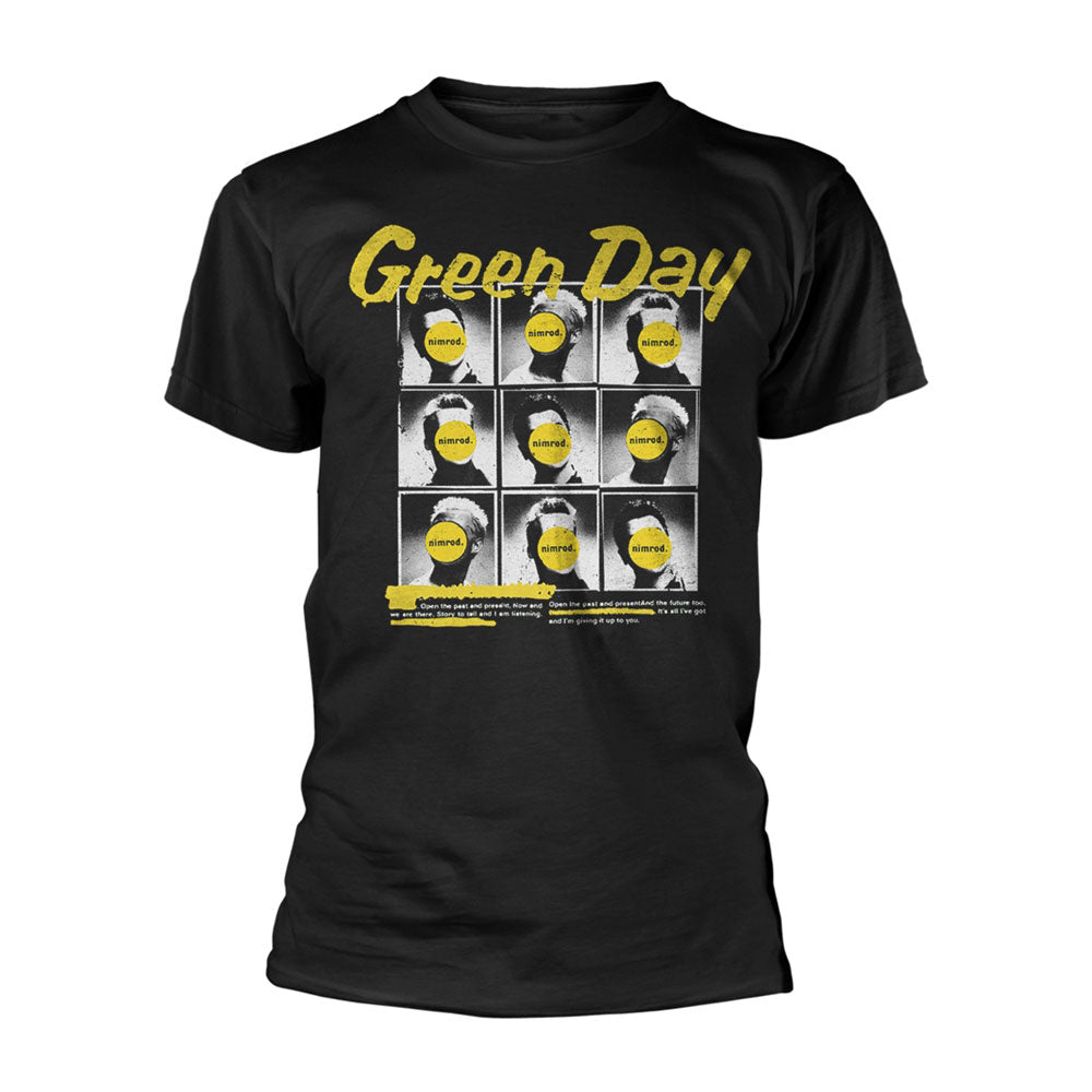 Green Day Nimrod Yearbook T-shirt Front
