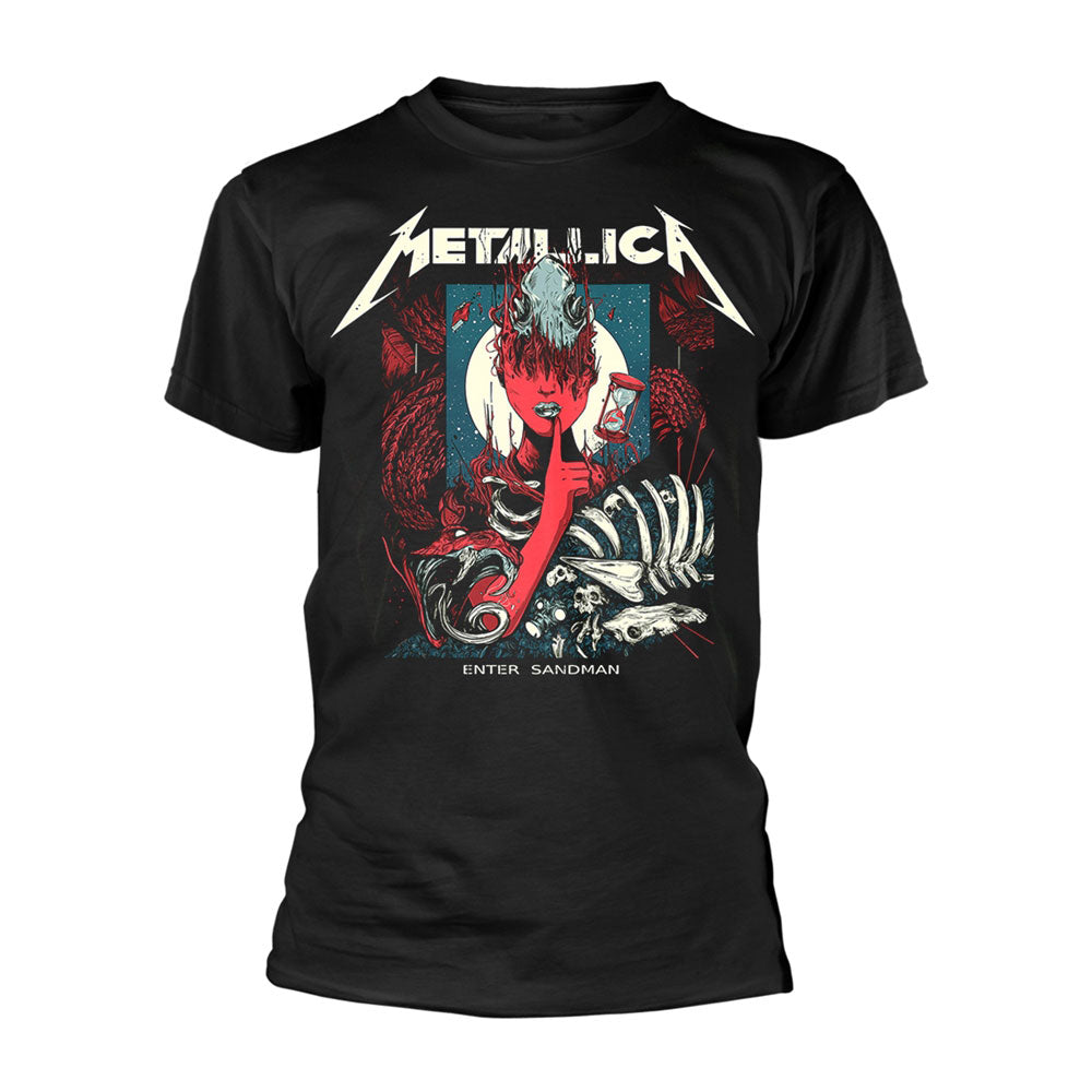 Metallica Enter Sandman Poster T-shirt Front