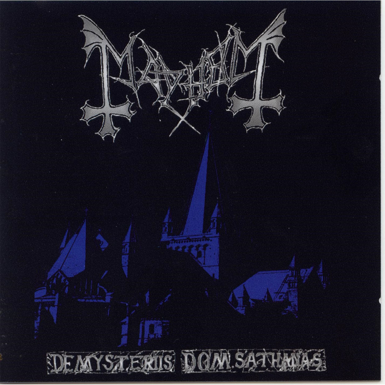 Mayhem De Mysteriis Dom Sathanas Compact Disc CD Front